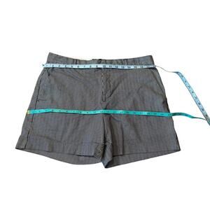 Banana Republic dressy shorts, Women's size 12; Black & White striped